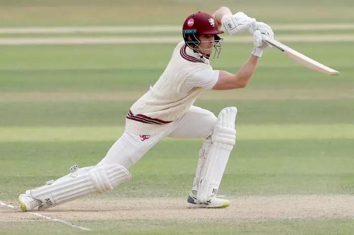 Tom Abell batting for Somerset