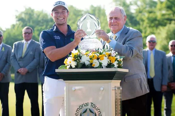 Viktor Hovland wins the Memorial Tournament