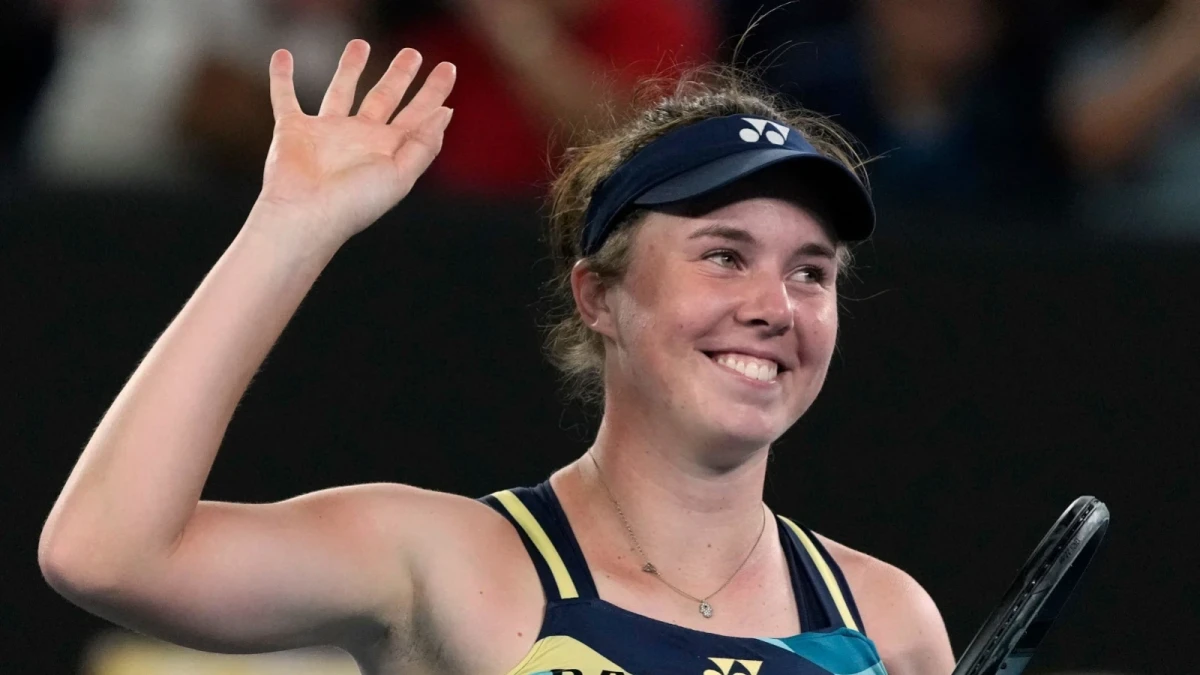 Linda Noskova Australian Open 2024
