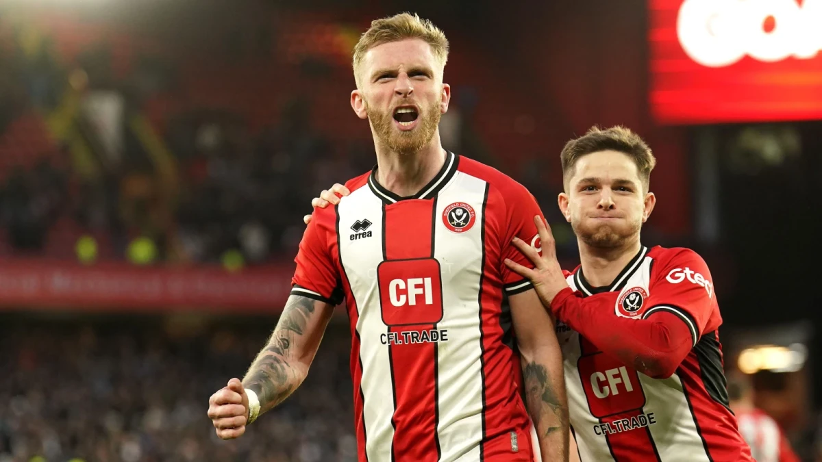 Sheffield United's Oli McBurnie