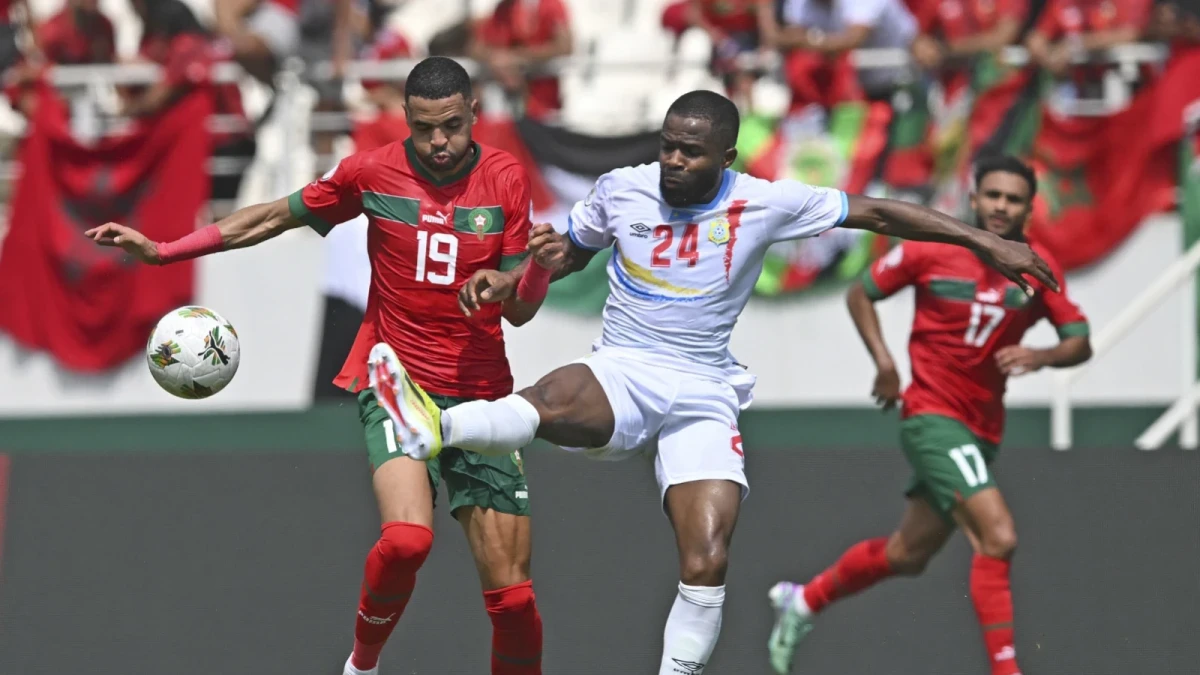 DR Congo versus Morocco AFCON Jan 21, 2024