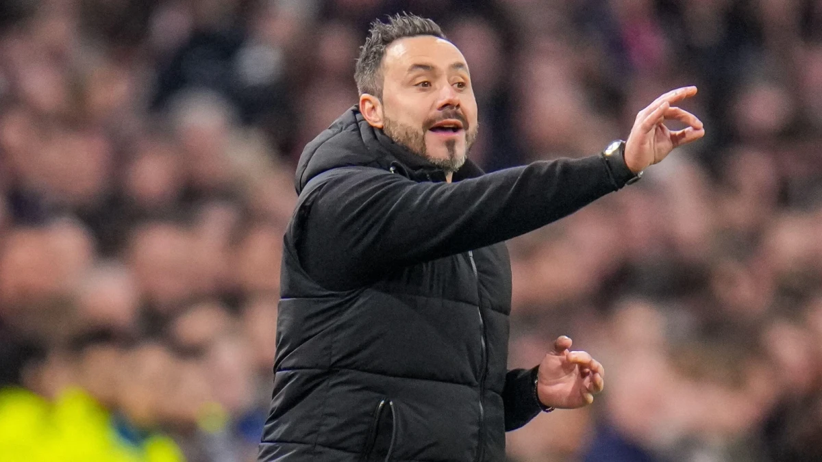 Brighton head coach Roberto De Zerbi