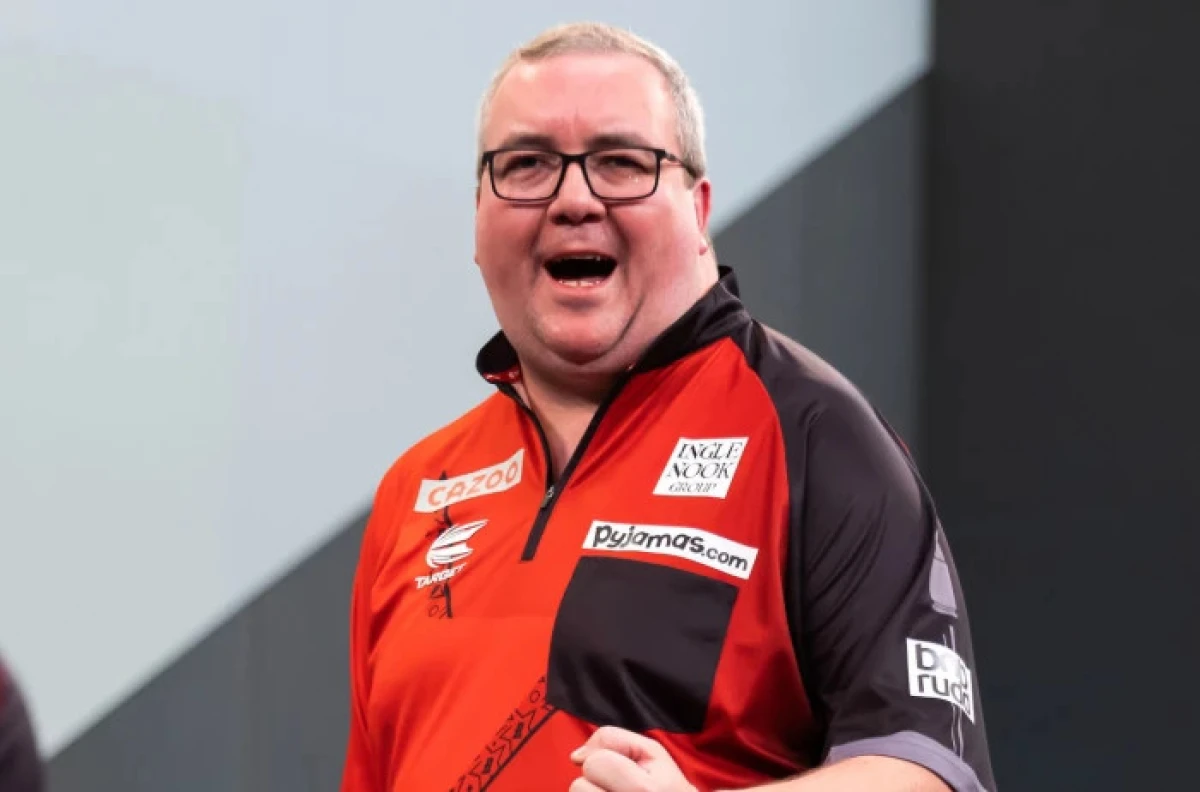 Stephen Bunting at the Masters