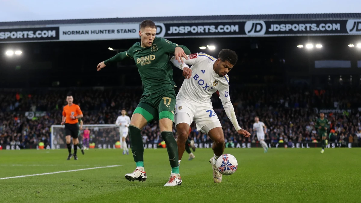 Leeds United 1-1 Plymouth Argyle, FA Cup