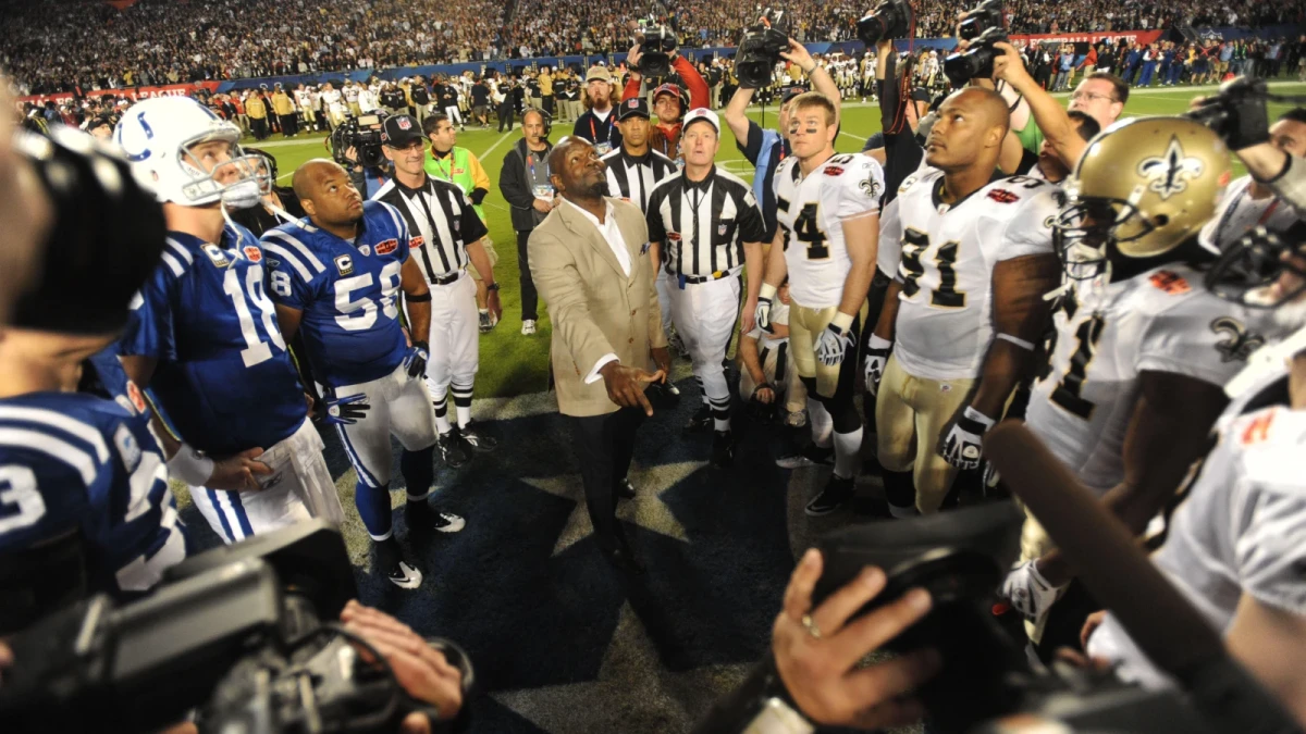 Super Bowl coin flip