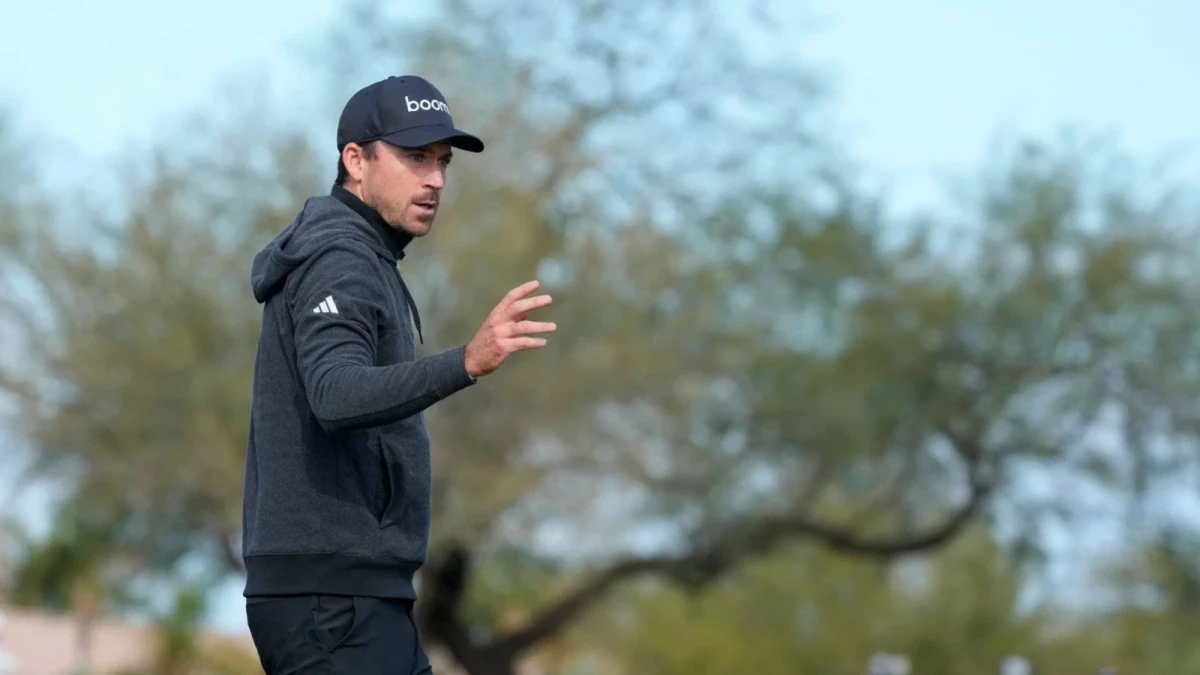 Nick Taylor at the Phoenix Open