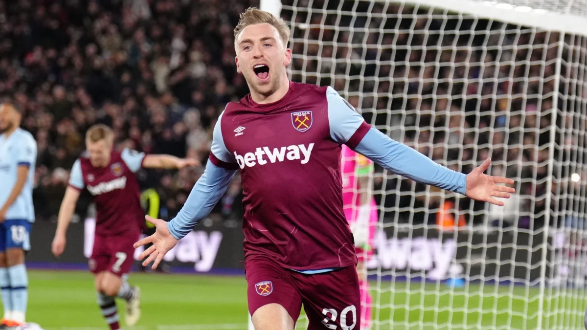 West Ham United's Jarrod Bowen