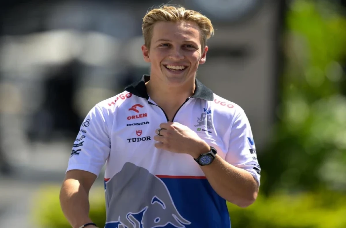 Liam Lawson of Visa Cash App RB Formula One Team