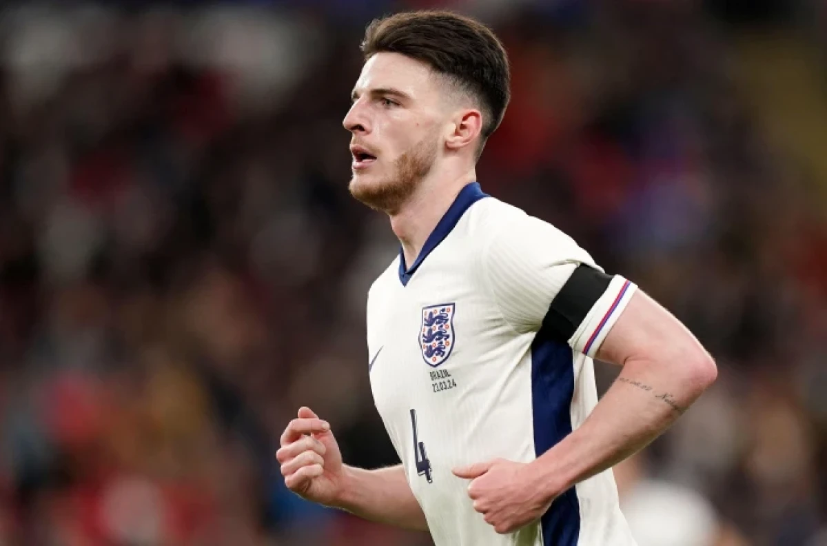 England's Declan Rice