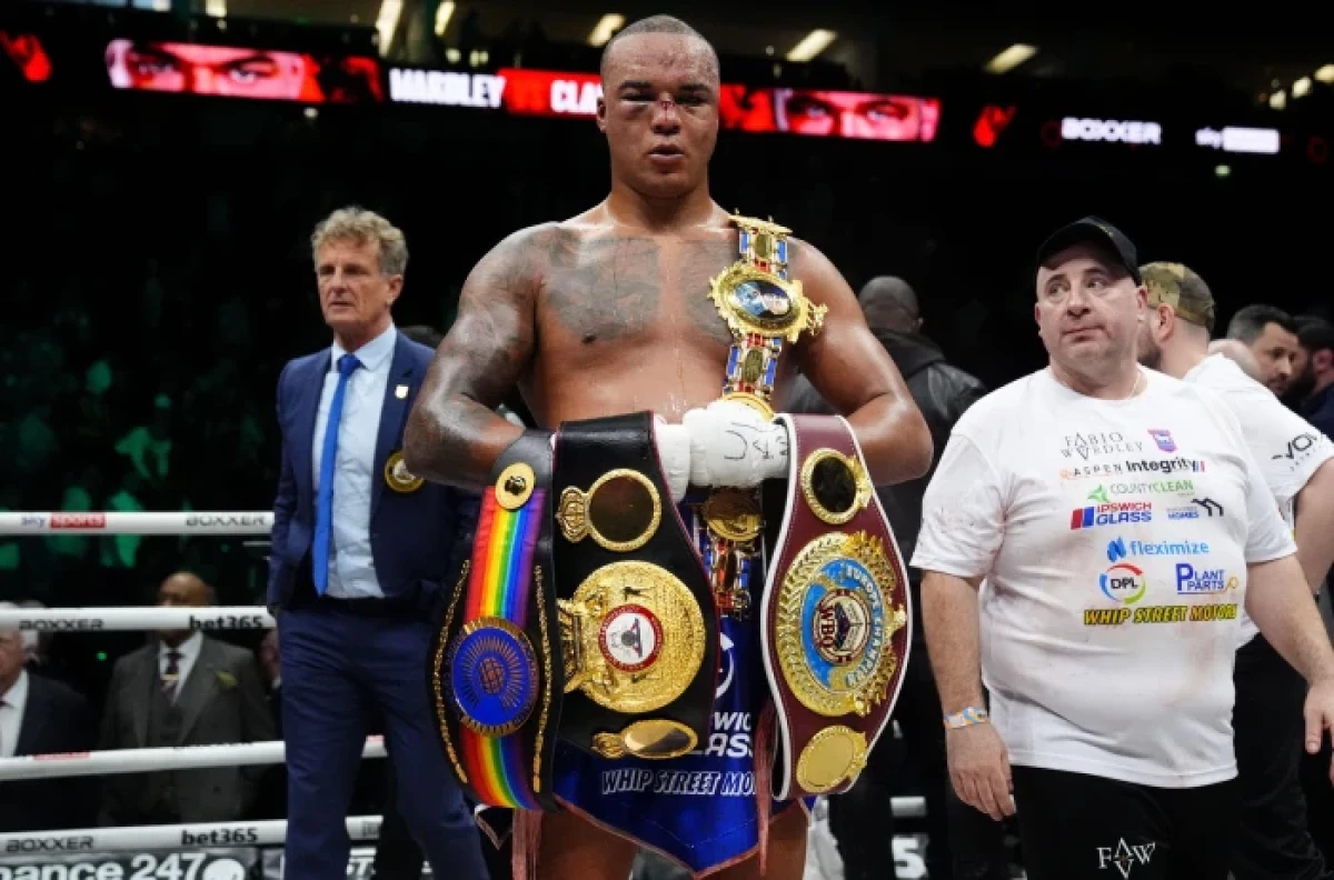 Fabio Wardley after draw against Frazer Clarke