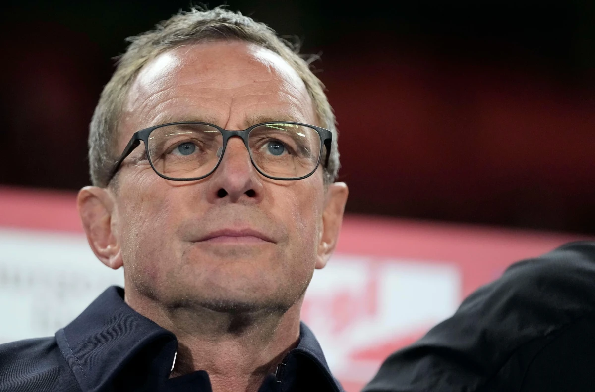 Austria head coach Ralf Rangnick