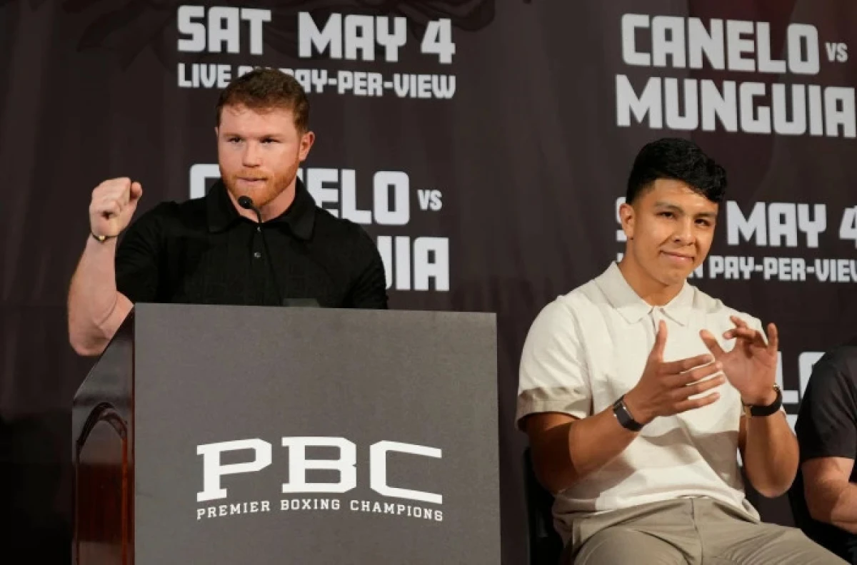 Canelo Alvarez and Jaime Munguia