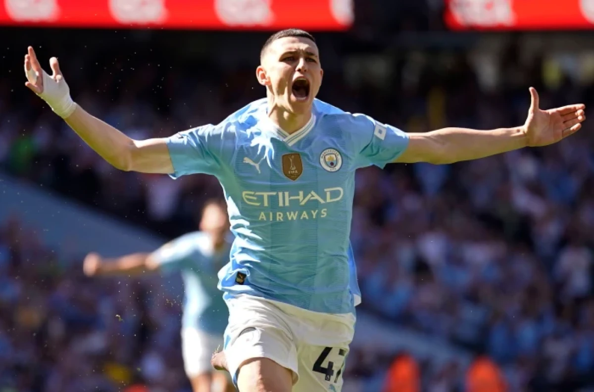 Manchester City's Phil Foden