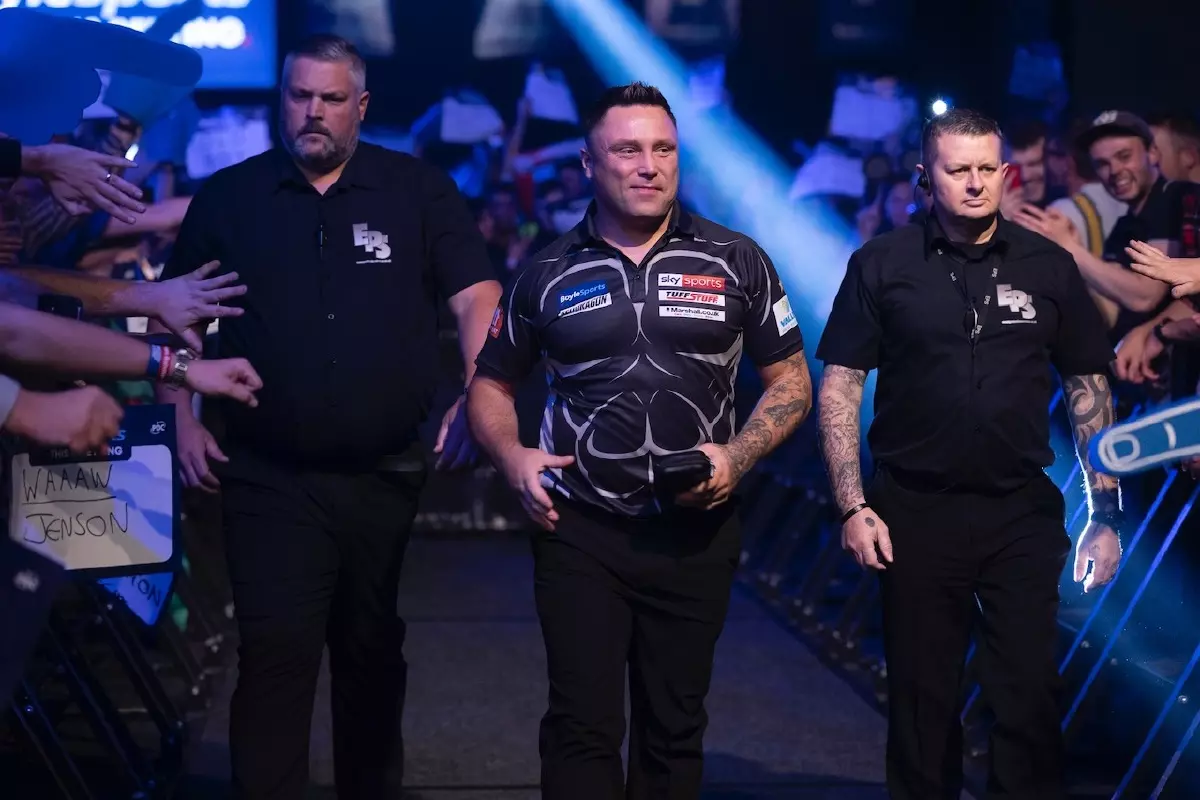 2020 World Grand Prix champion Gerwyn Price