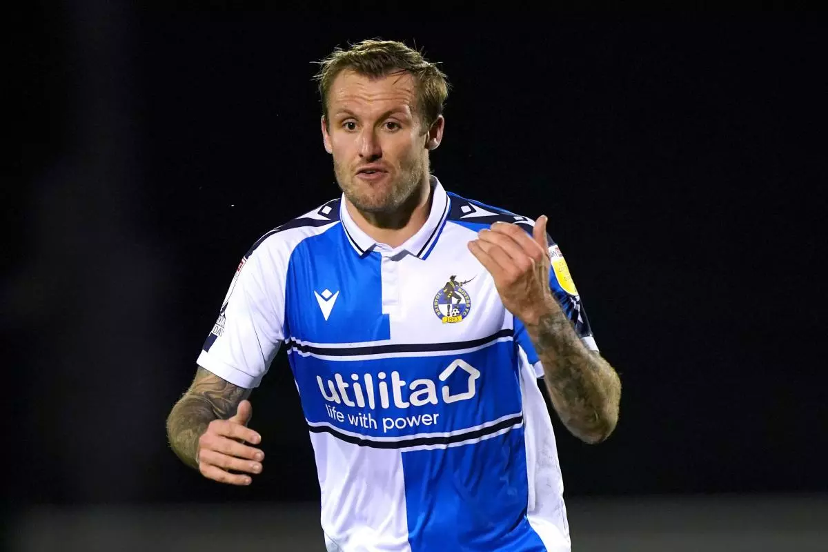 Bristol Rovers' Nick Anderton.