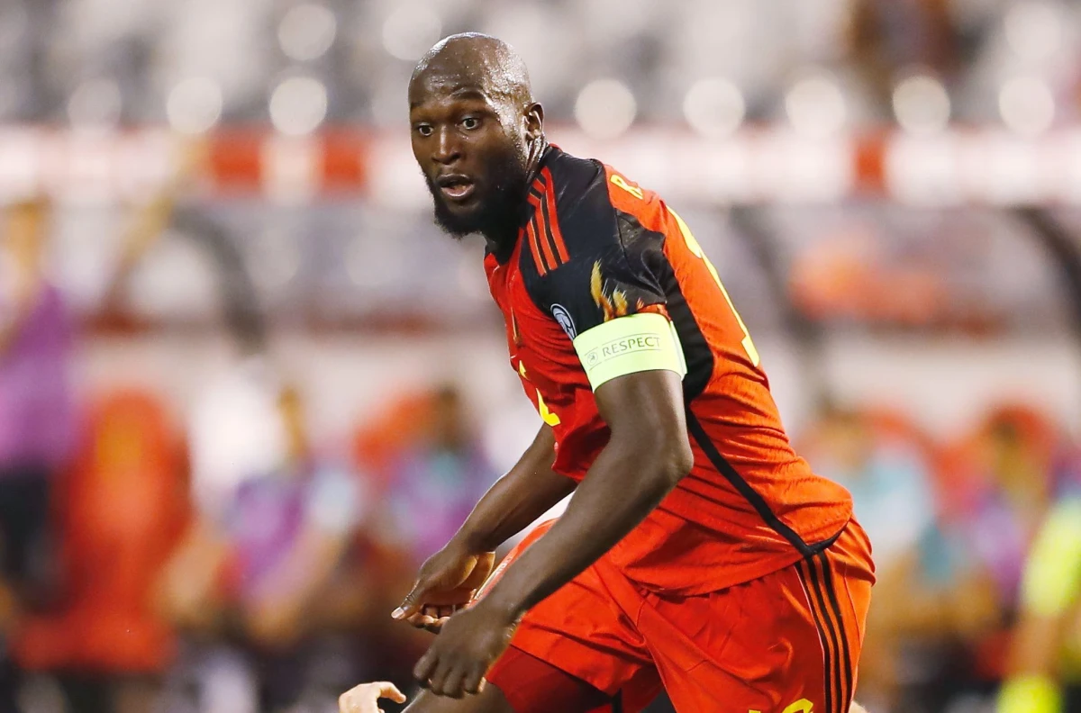 Romelu Lukaku of Belgium