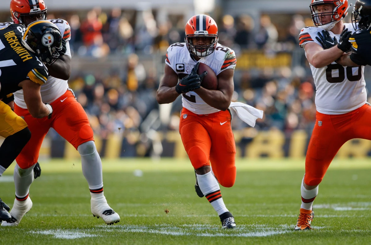 Nick Chubb of Cleveland Browns