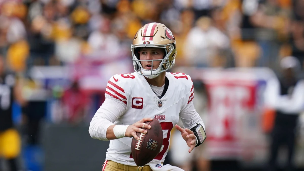 Brock Purdy of San Francisco 49ers