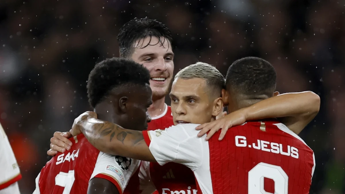 Arsenal celeb Sept 202 2023