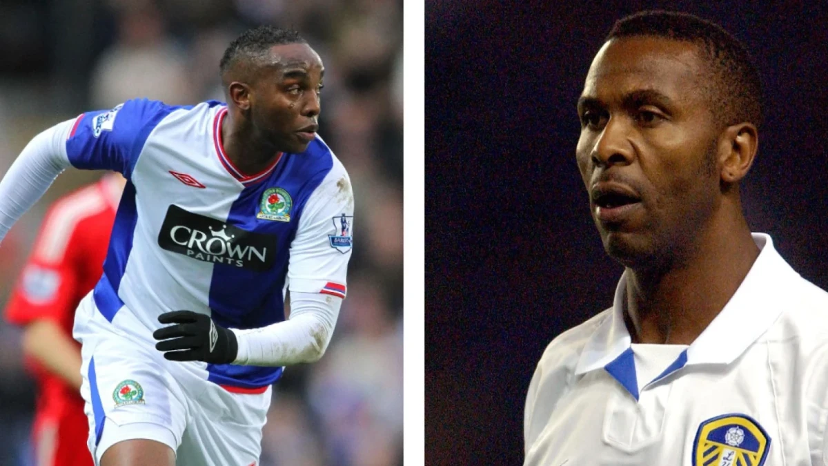 Benni McCarthy and Robbie Savage