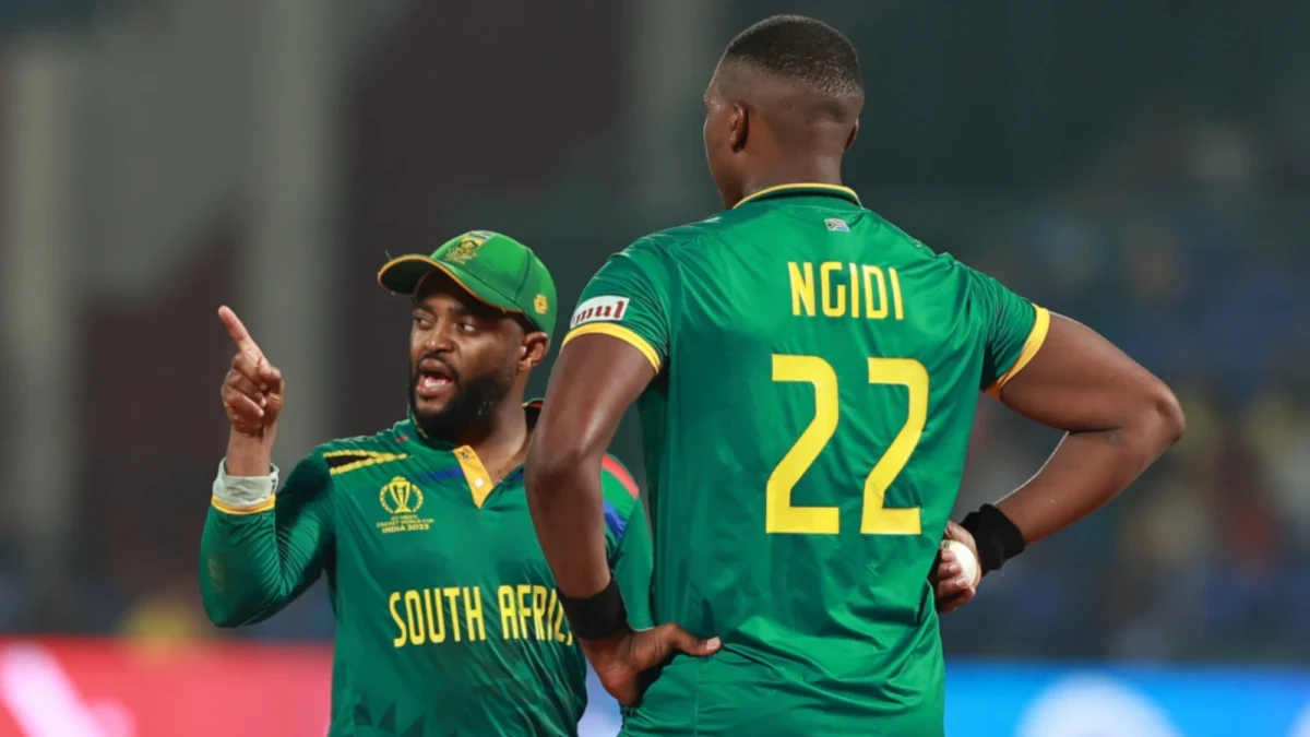 Temba Bavuma and Lungi Ngidi