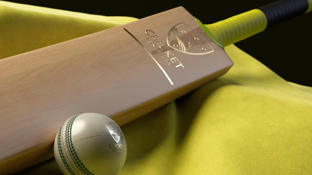 Australia bat and ball