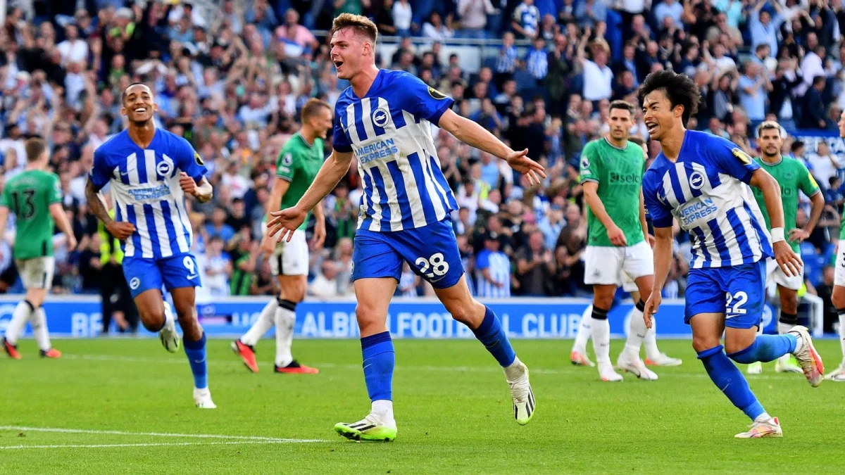 Evan Ferguson celebrates
