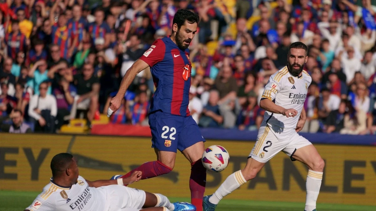 Ilkay Gundogan of Barcelona