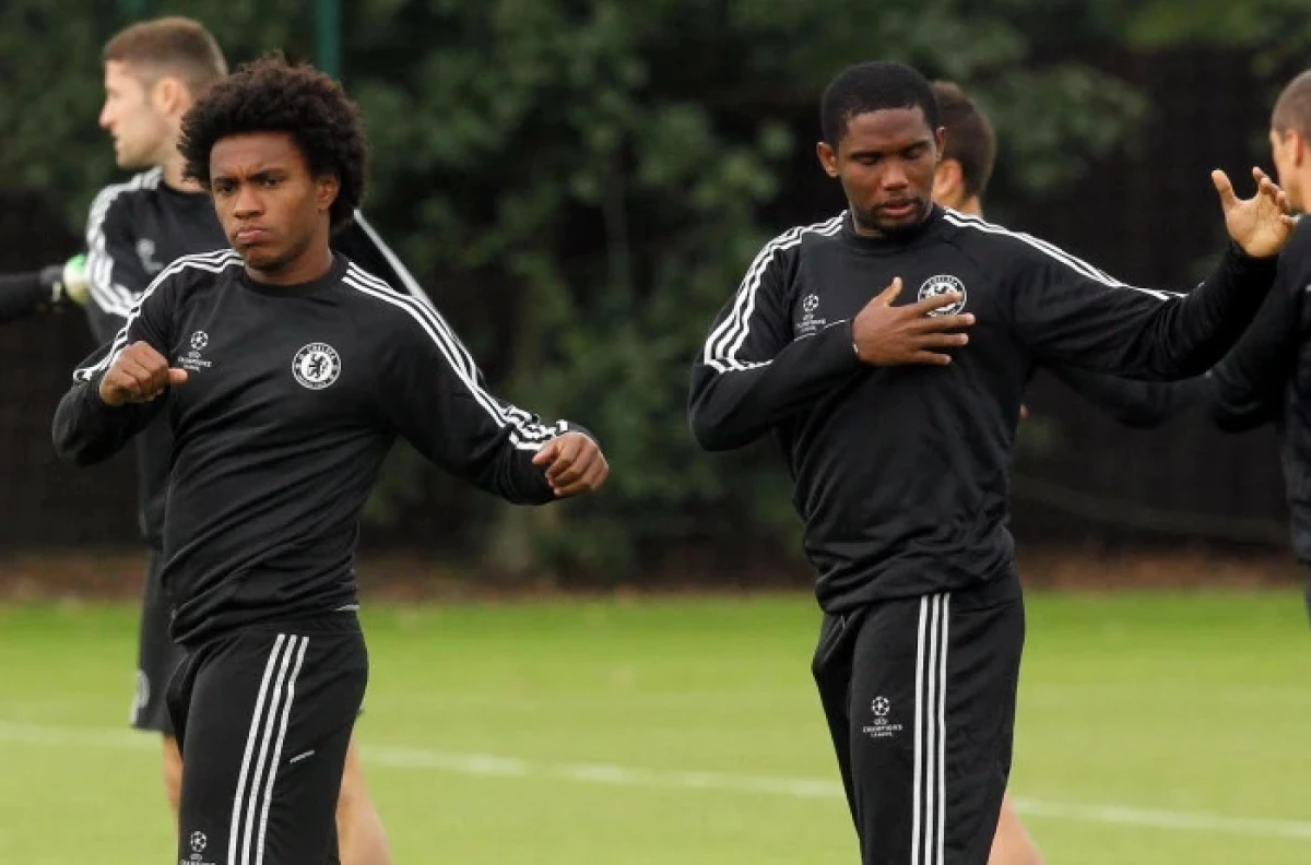 Willian and Samuel Eto'o