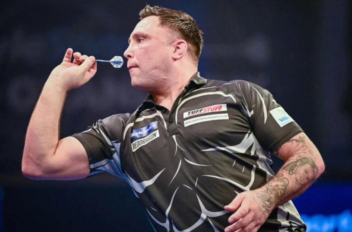 2023 PDC BoyleSports World Grand Prix Darts Final Gerwyn Price - Oct 2023