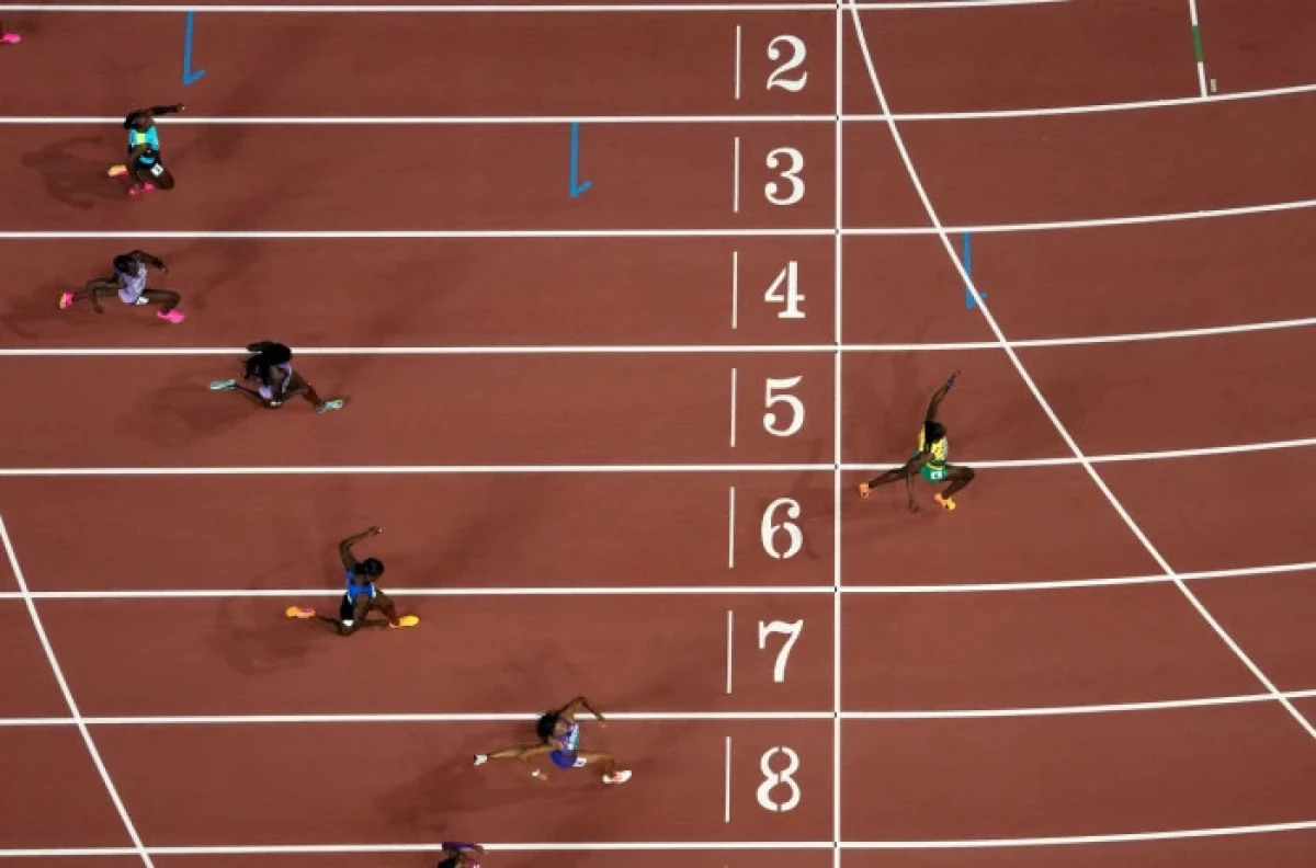 Athletics running track