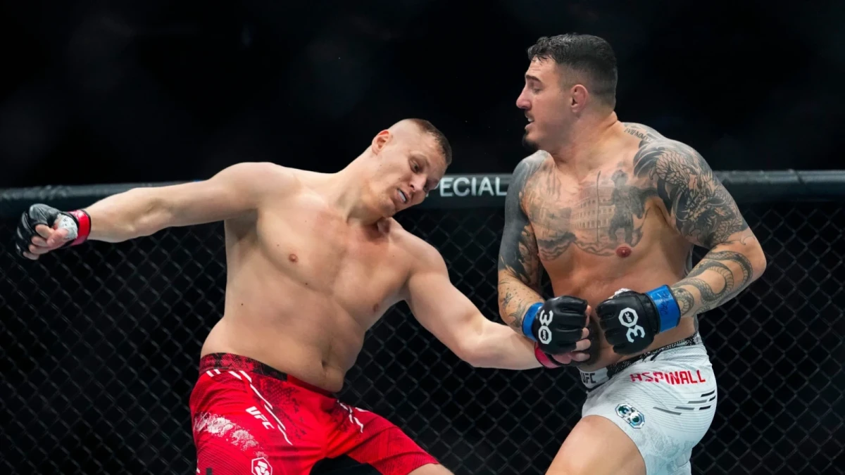 Tom Aspinall KO UFC