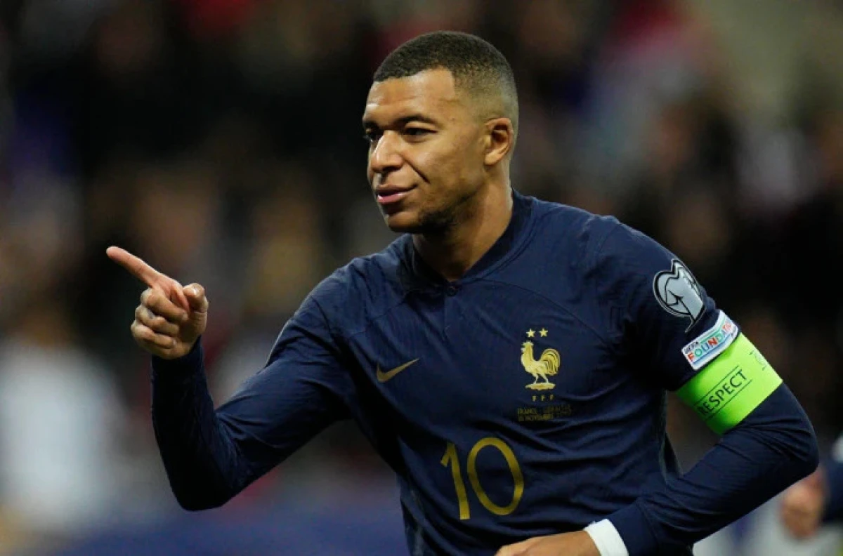 France's Kylian Mbappe