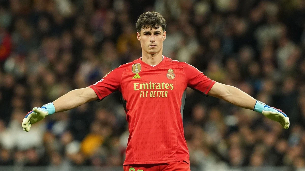 Kepa Arrizabalaga of Real Madrid