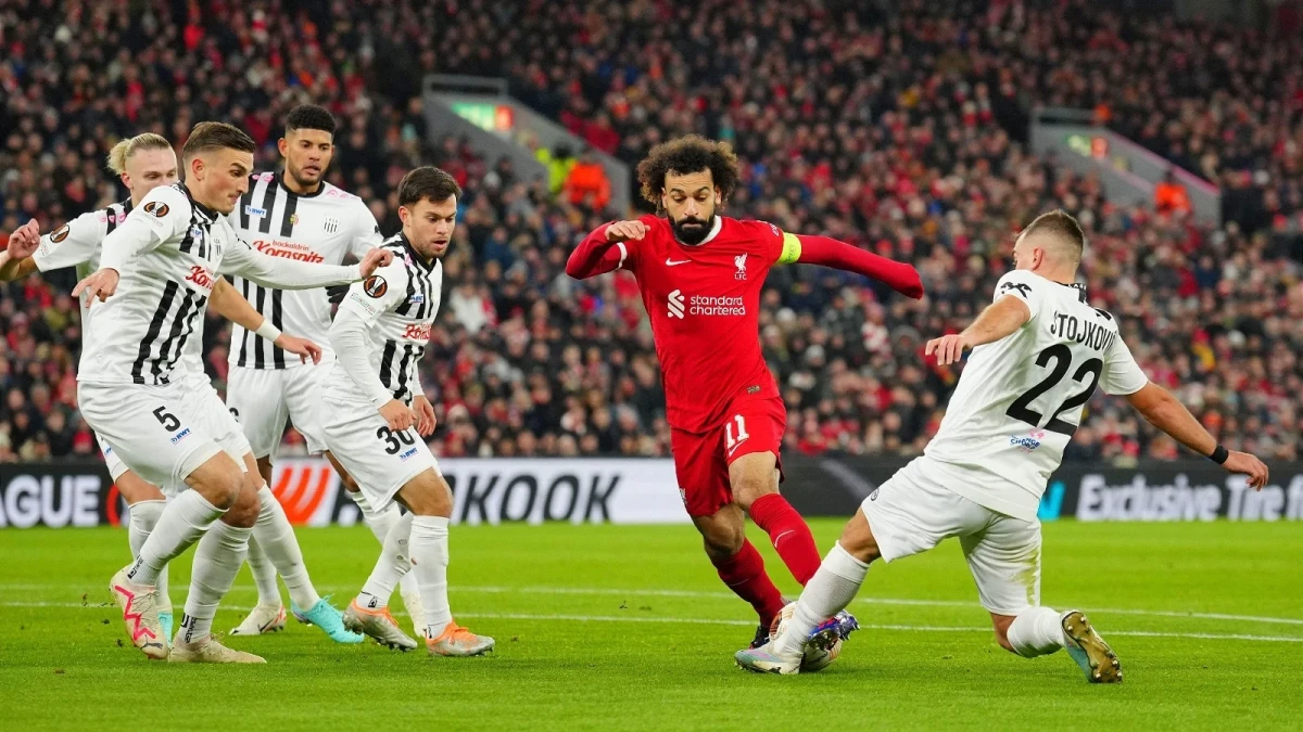 Mohamed Salah of Liverpool