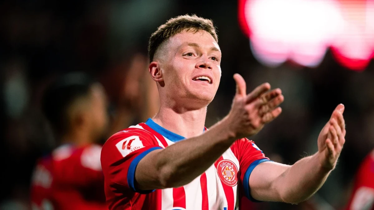 Viktor Tsygankov of Girona