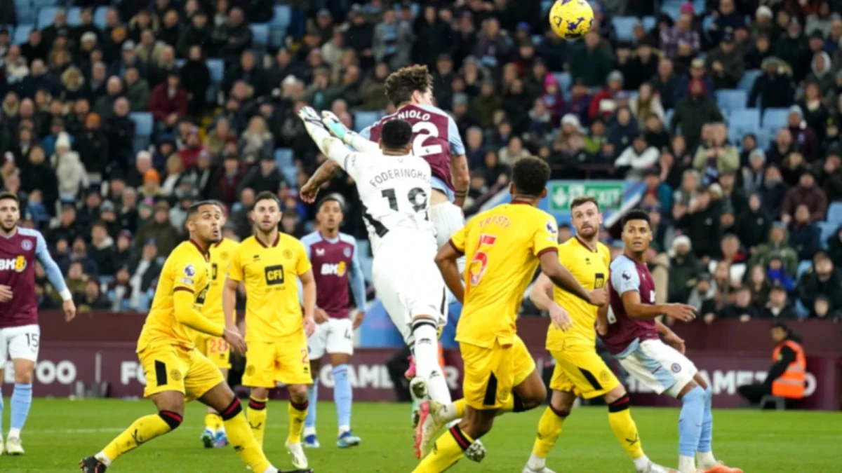 Aston Villa v Sheffield United