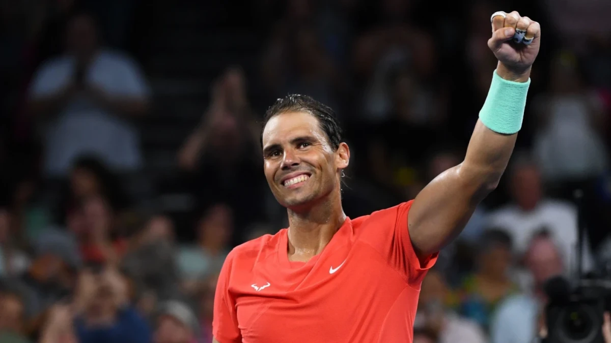 Rafa Nadal 2024 Brisbane