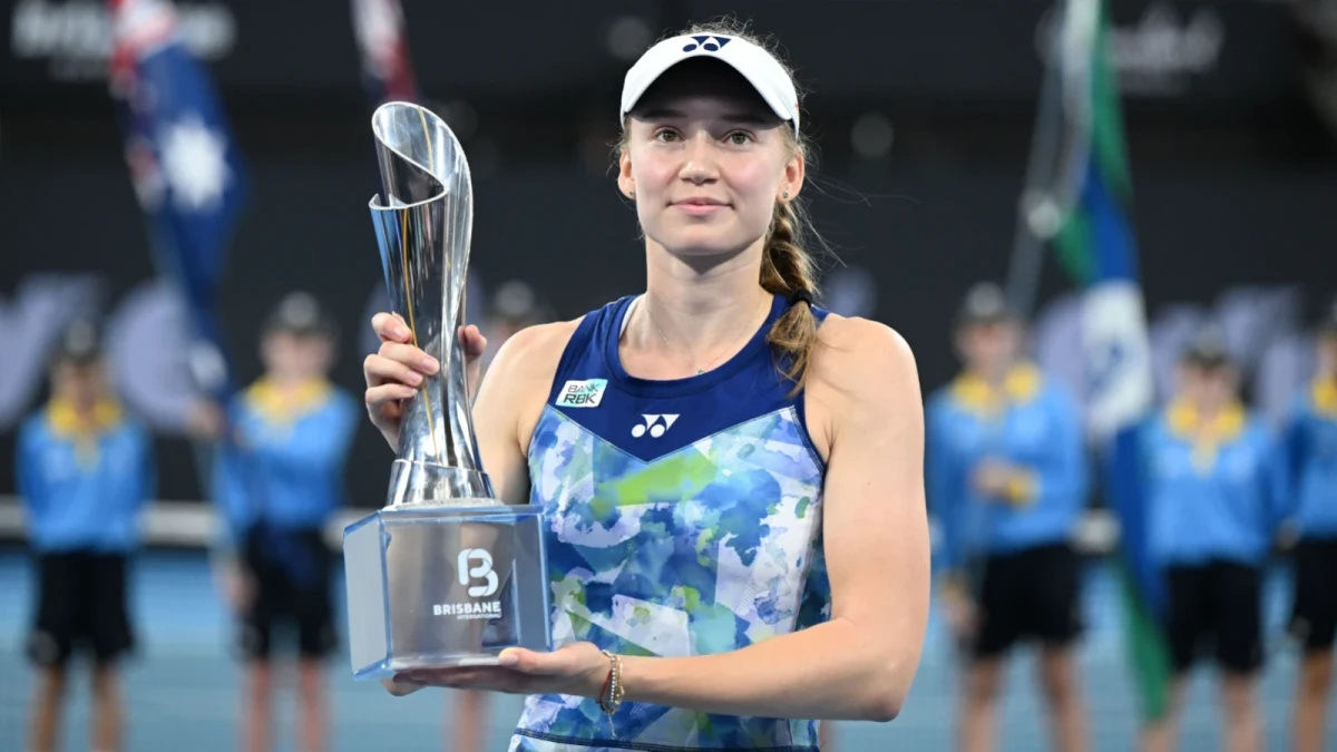 Elena Rybakina wins 2024 Brisbane International