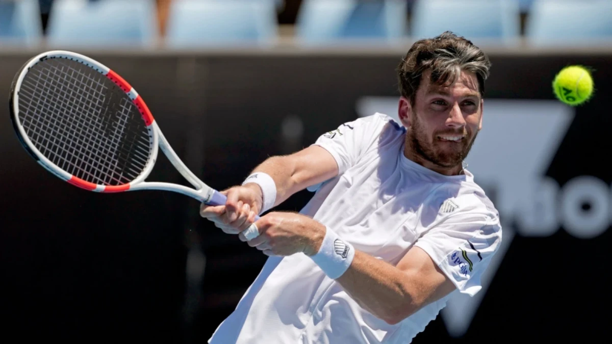 Cameron Norrie at the Australian Open