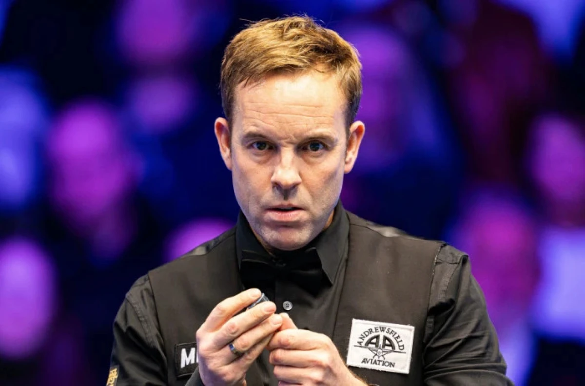 Ali Carter at the Masters