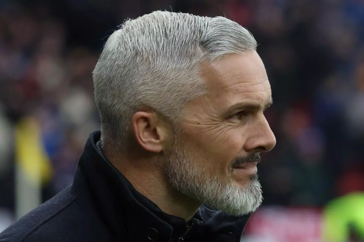 Aberdeen manager Jim Goodwin