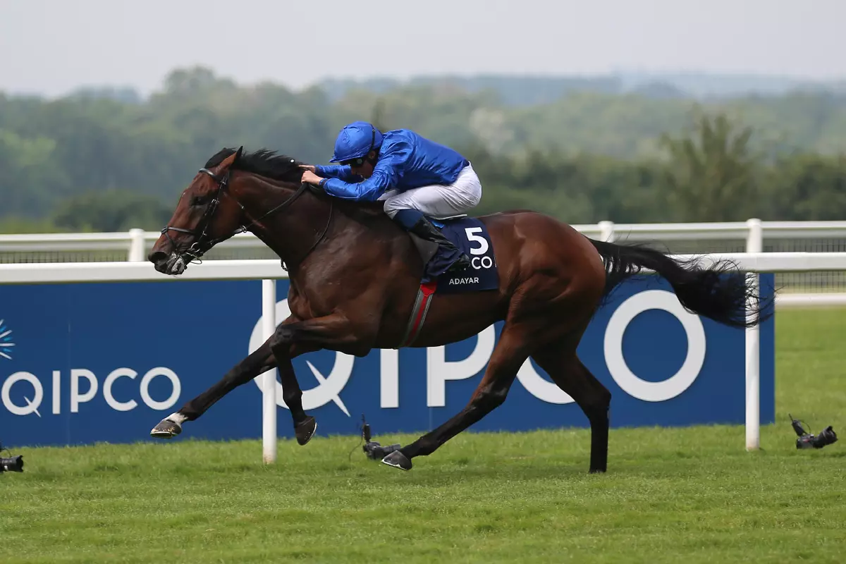 Adayar and William Buick win the 2021 King George VI and Queen Elizabeth Diamond Stakes