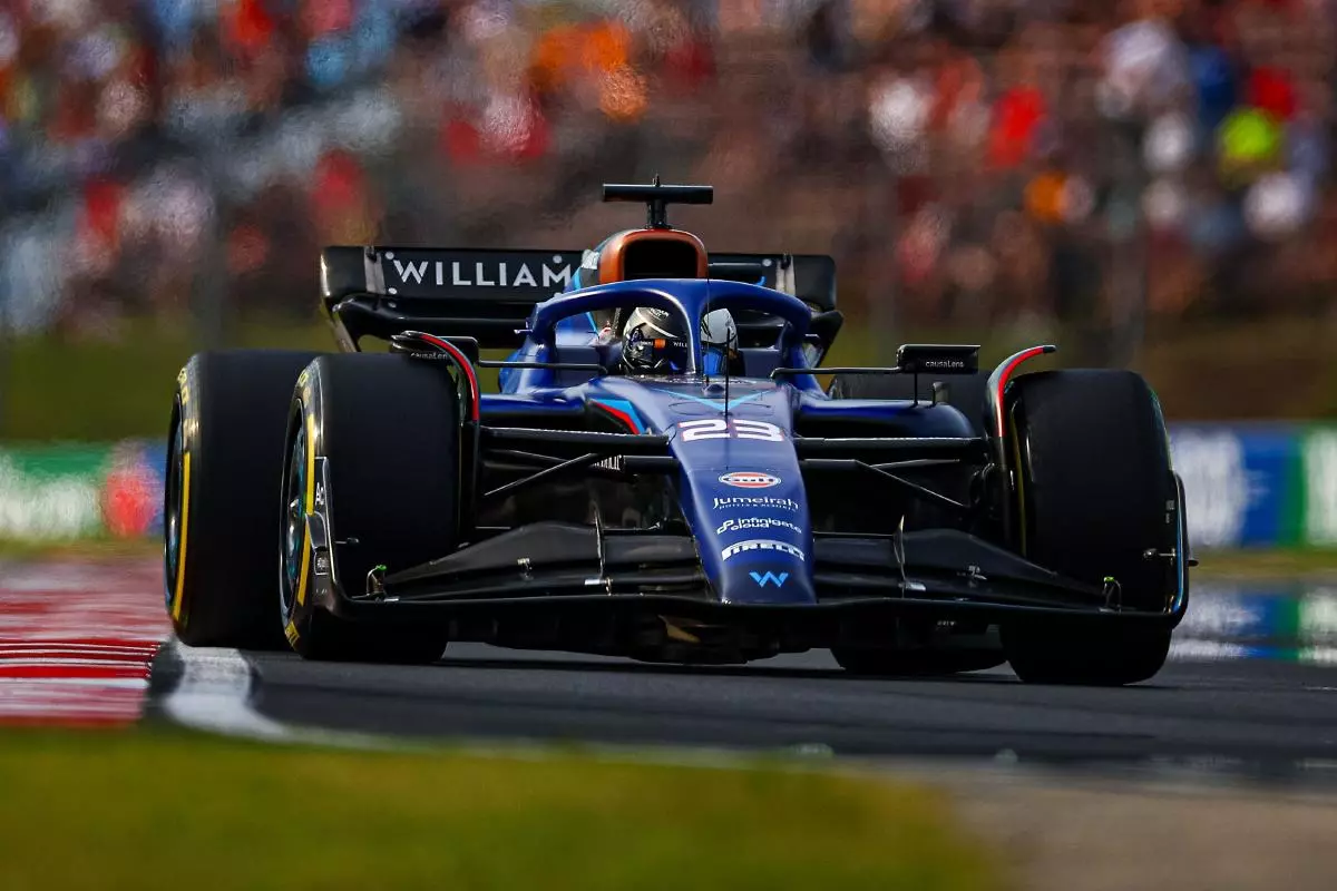 Alex Albon of Williams 21 Jul 2023