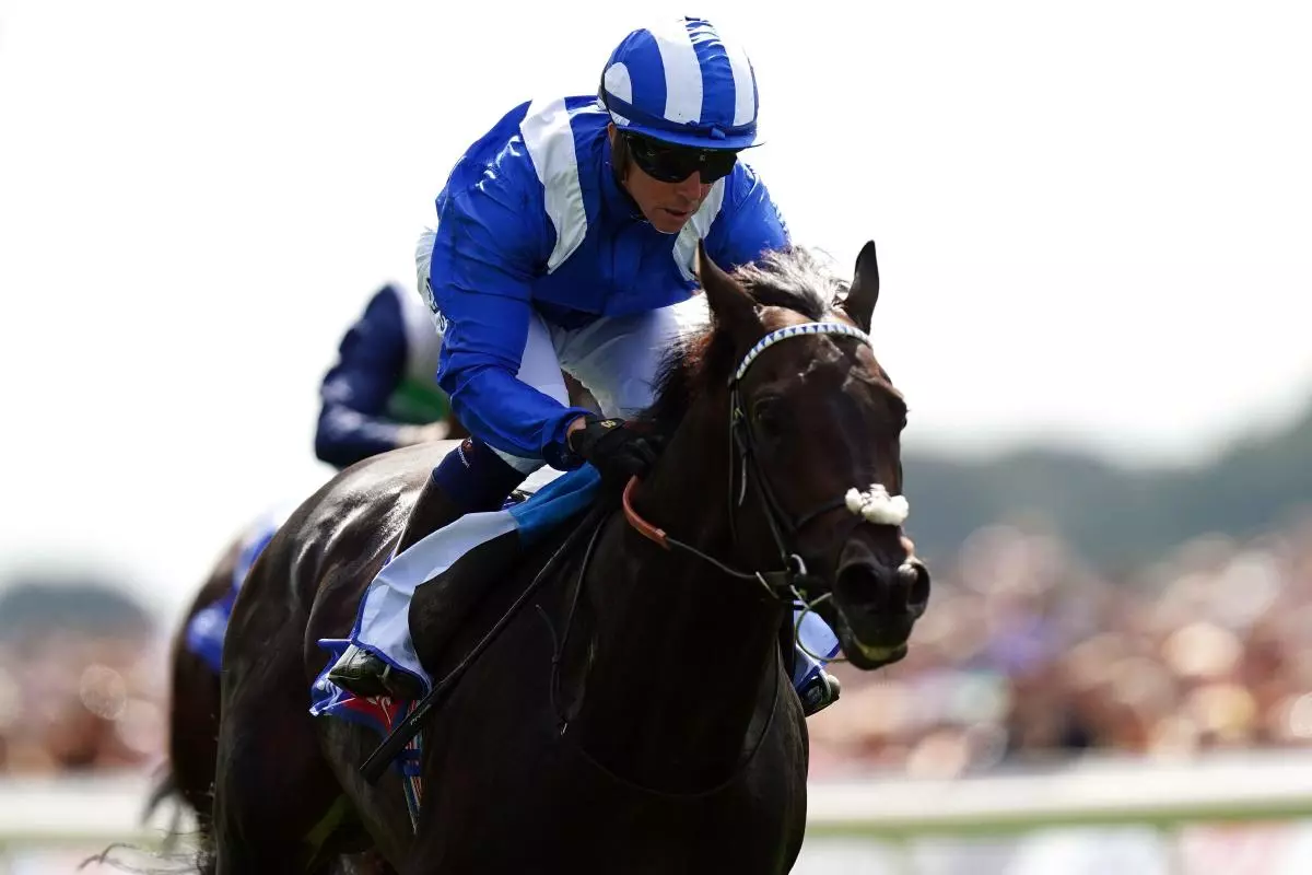 Alflaila ridden by Jim Crowley