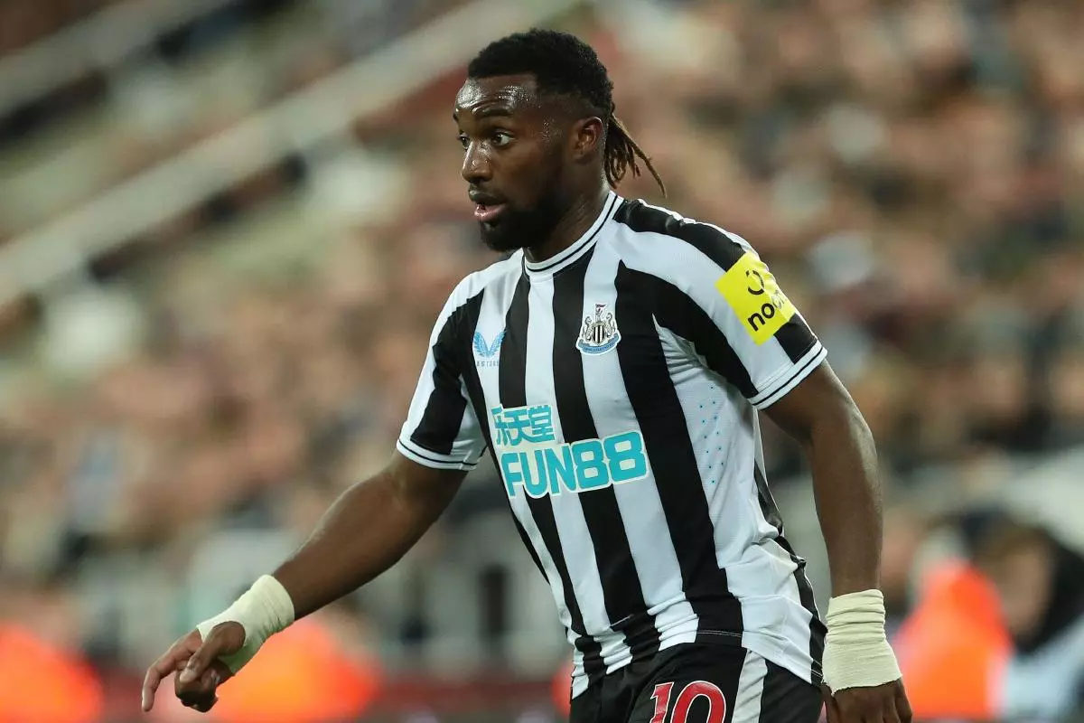 Allan Saint-Maximin of Newcastle