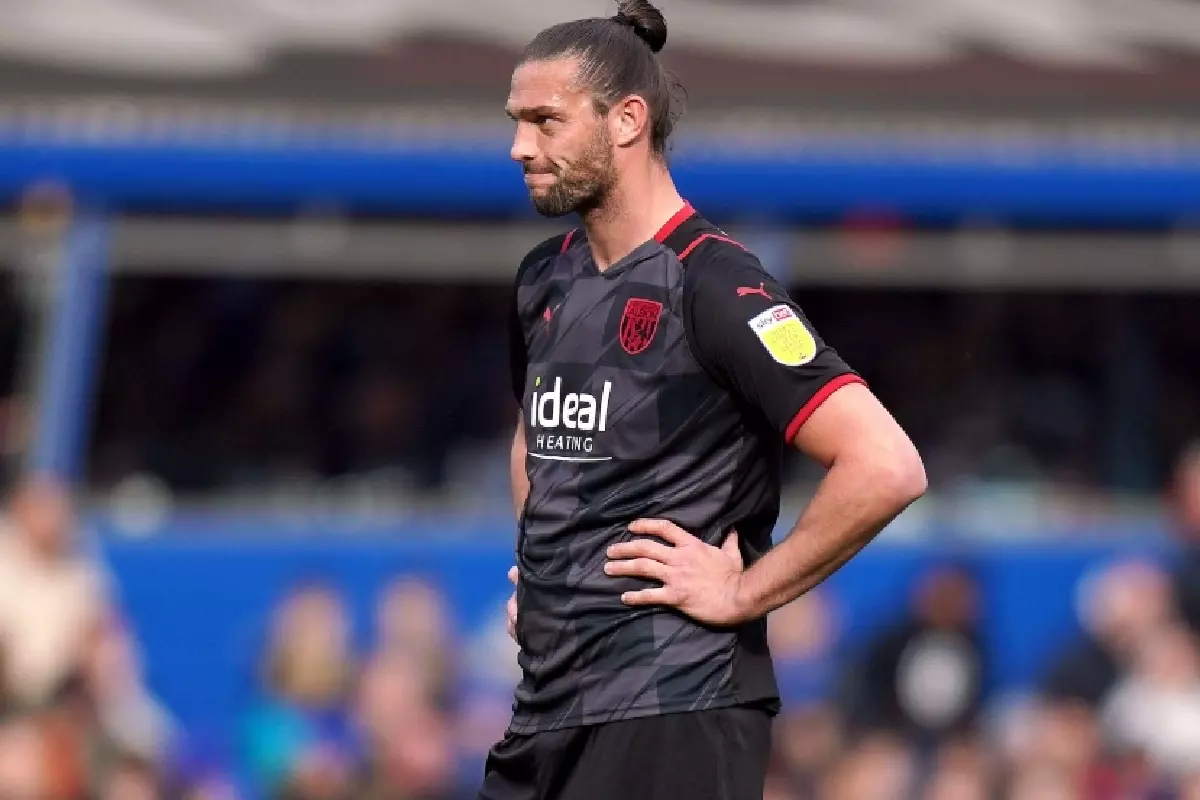 Andy Carroll West Brom Birmingham City Apr22