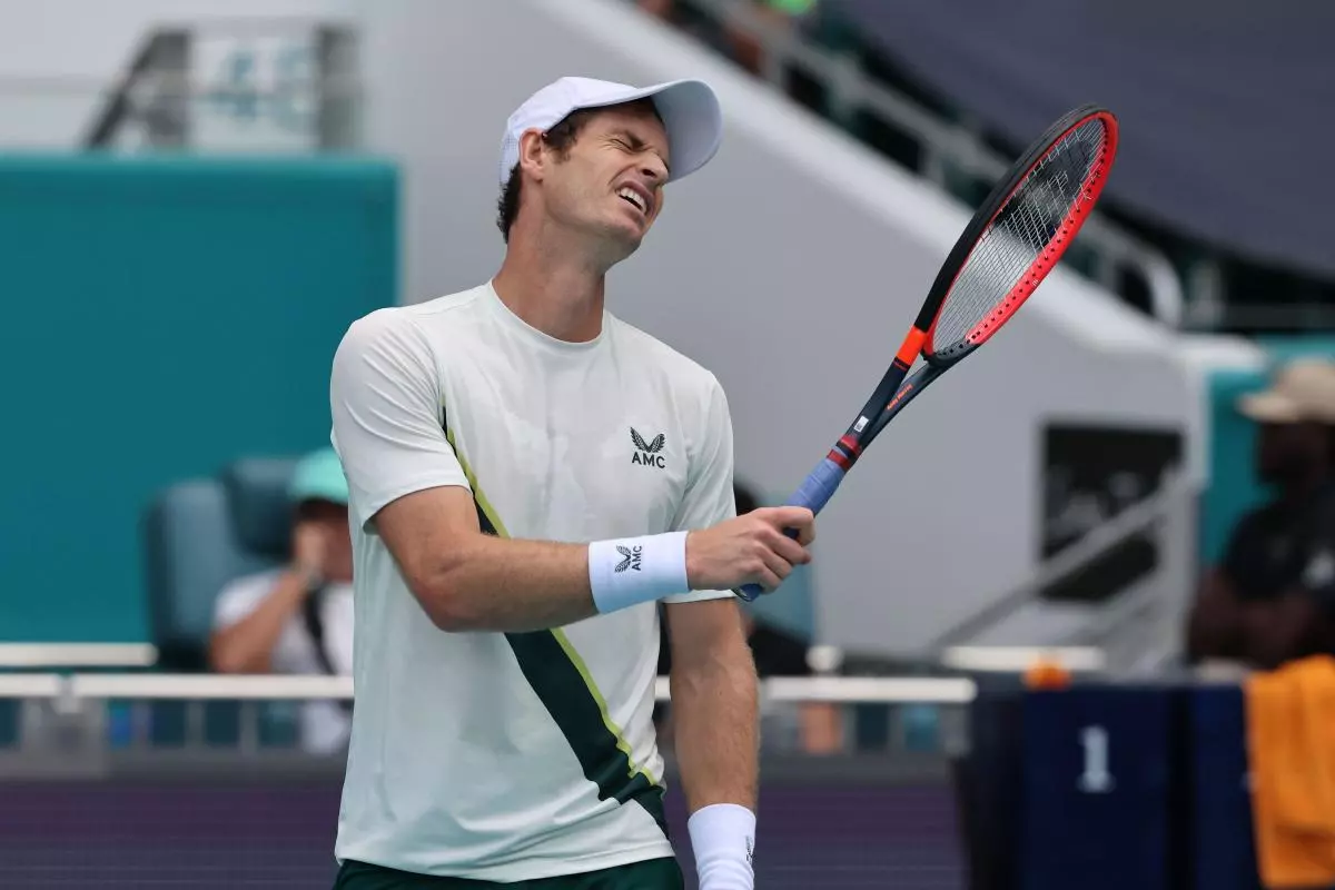 Andy Murray at Miami Open 22 Mar 2023