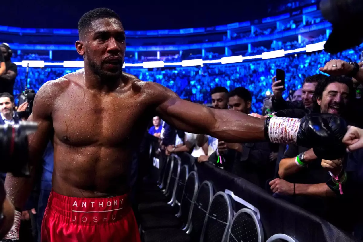 Anthony Joshua 2023