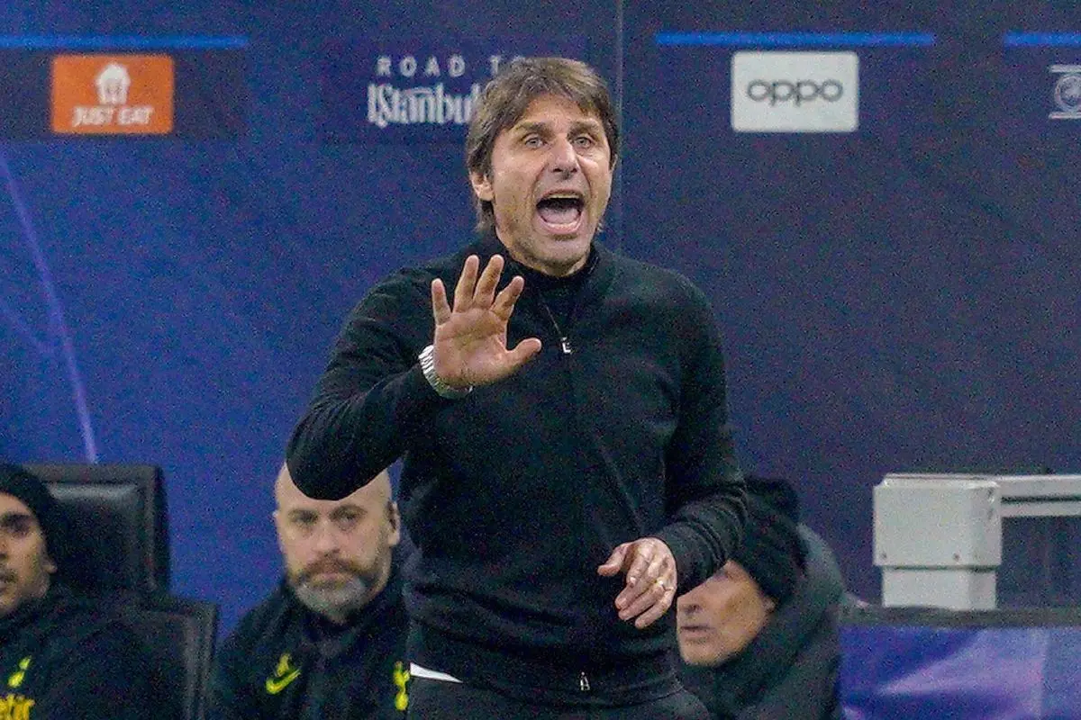 Antonio Conte of Tottenham 14 Feb 2023